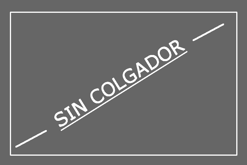 SIN COLGADOR